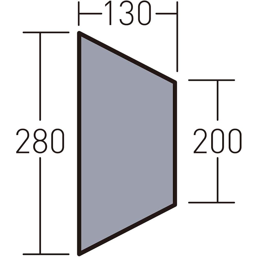 Ogawa Outdoor Camping Tent Sheet PVC Multi Sheet Silver (Light Gray)