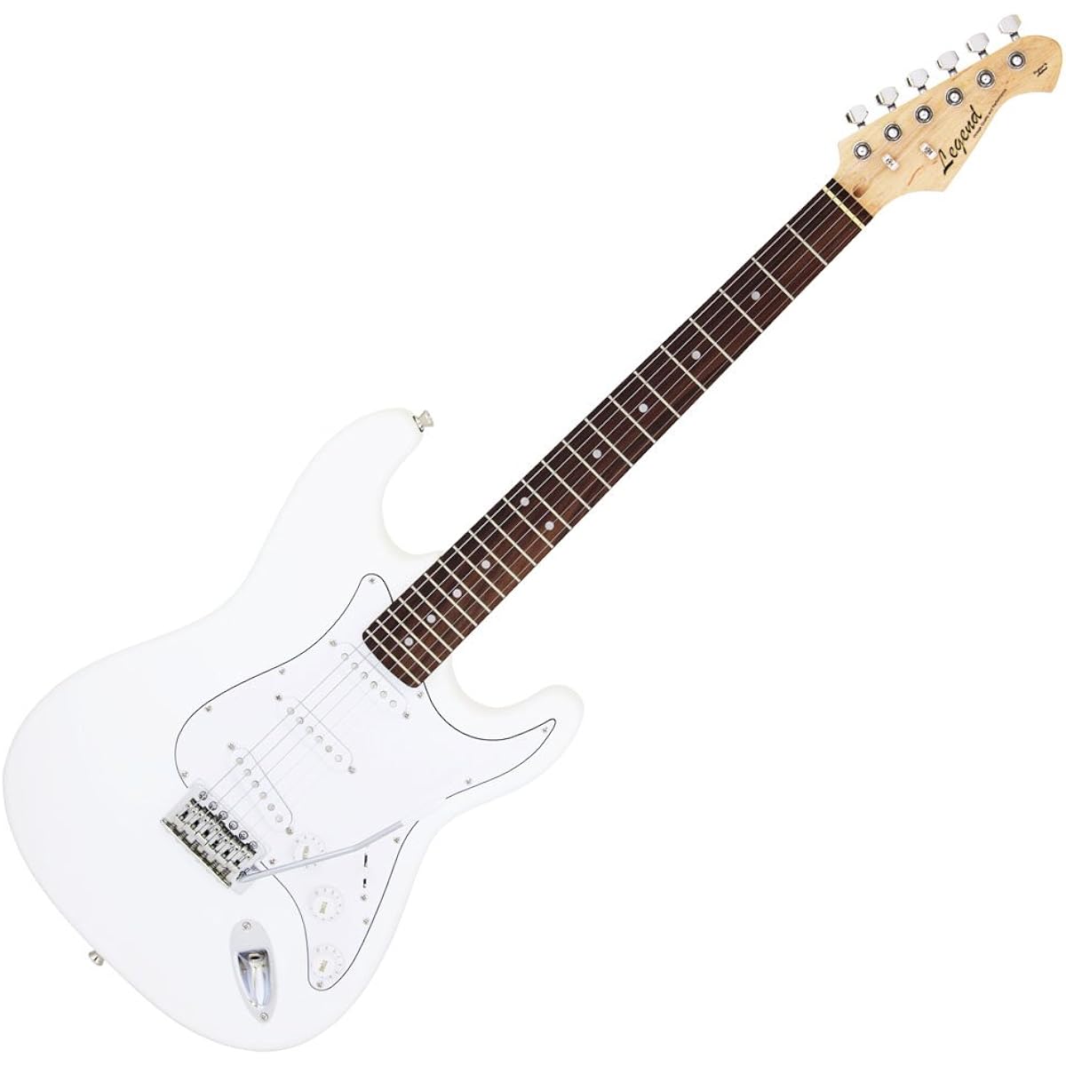 Legend Electric Guitar LST-Z B BK Black Pickguard Black Soft Case Included