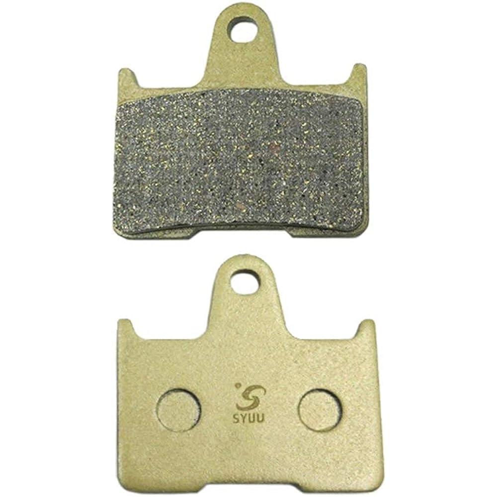 SYUU Motorcycle Replacement Front Rear Brake Pads Suzuki GSXR 1000 2001-2002 GS 1200 2001 GSX 1400 2001-2007 FA188F FA254R