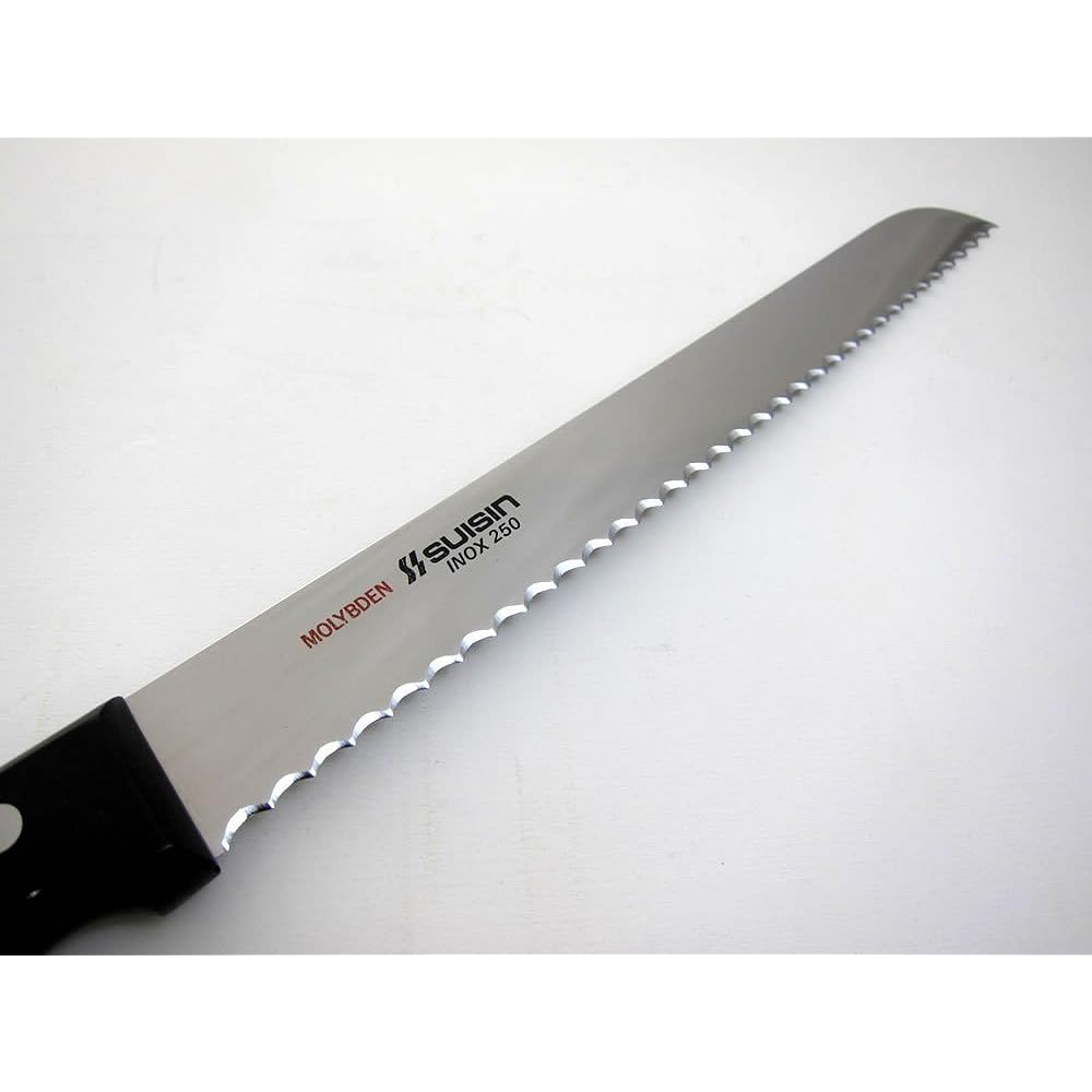 Authentic Sakai knife dotcom "Suishin SUISIN INOX Western knife series" [INOX steel] Bread cutting 250mm