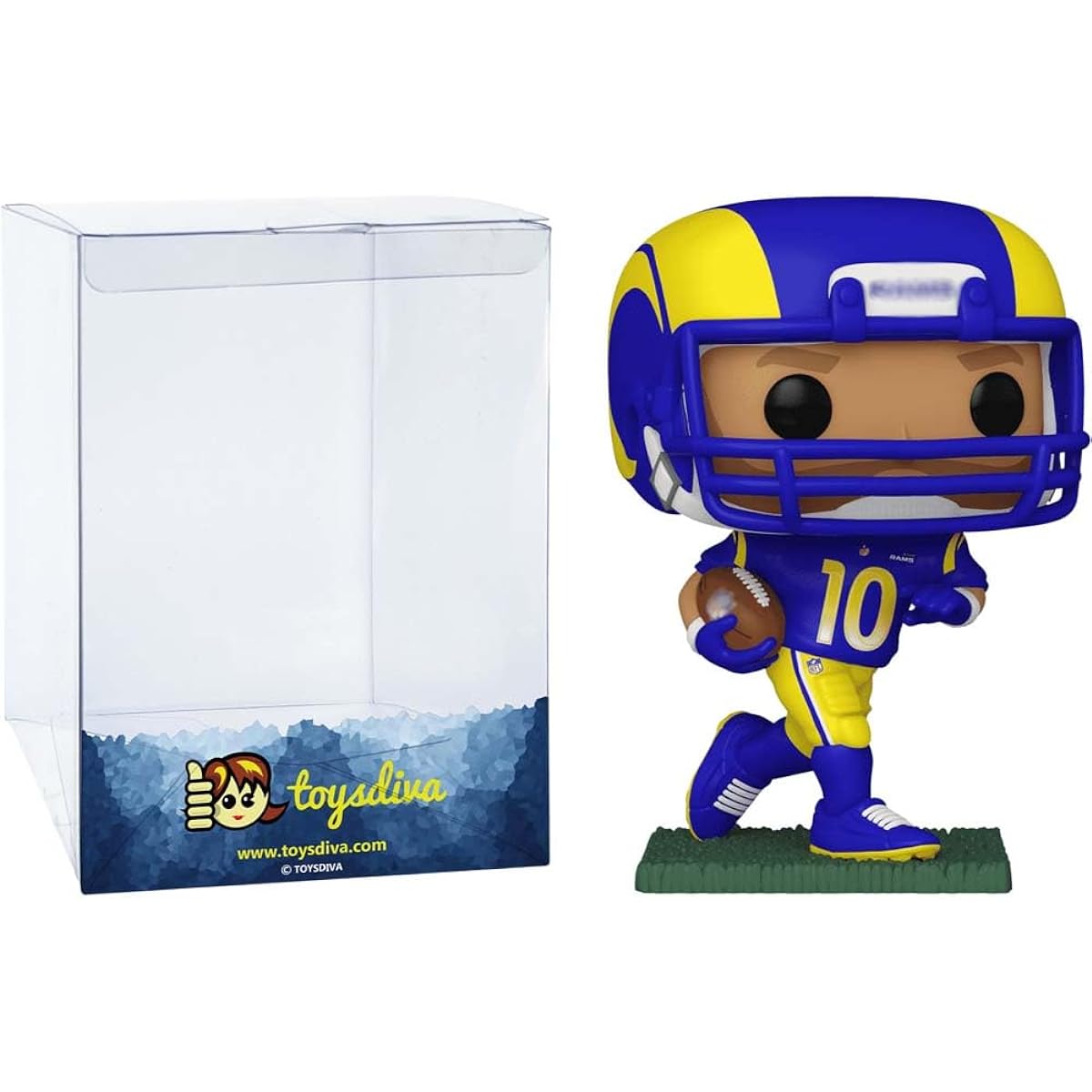 Cooper K u p : P o p ! Football Vinyl Figure Bundle with 1 Compatible Graphic Protector (182-72244 - B)