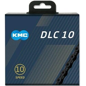 KMC DLC 10 Chain 116Links for 10S/10 Speed/10 Speed (Black) [Parallel Import]