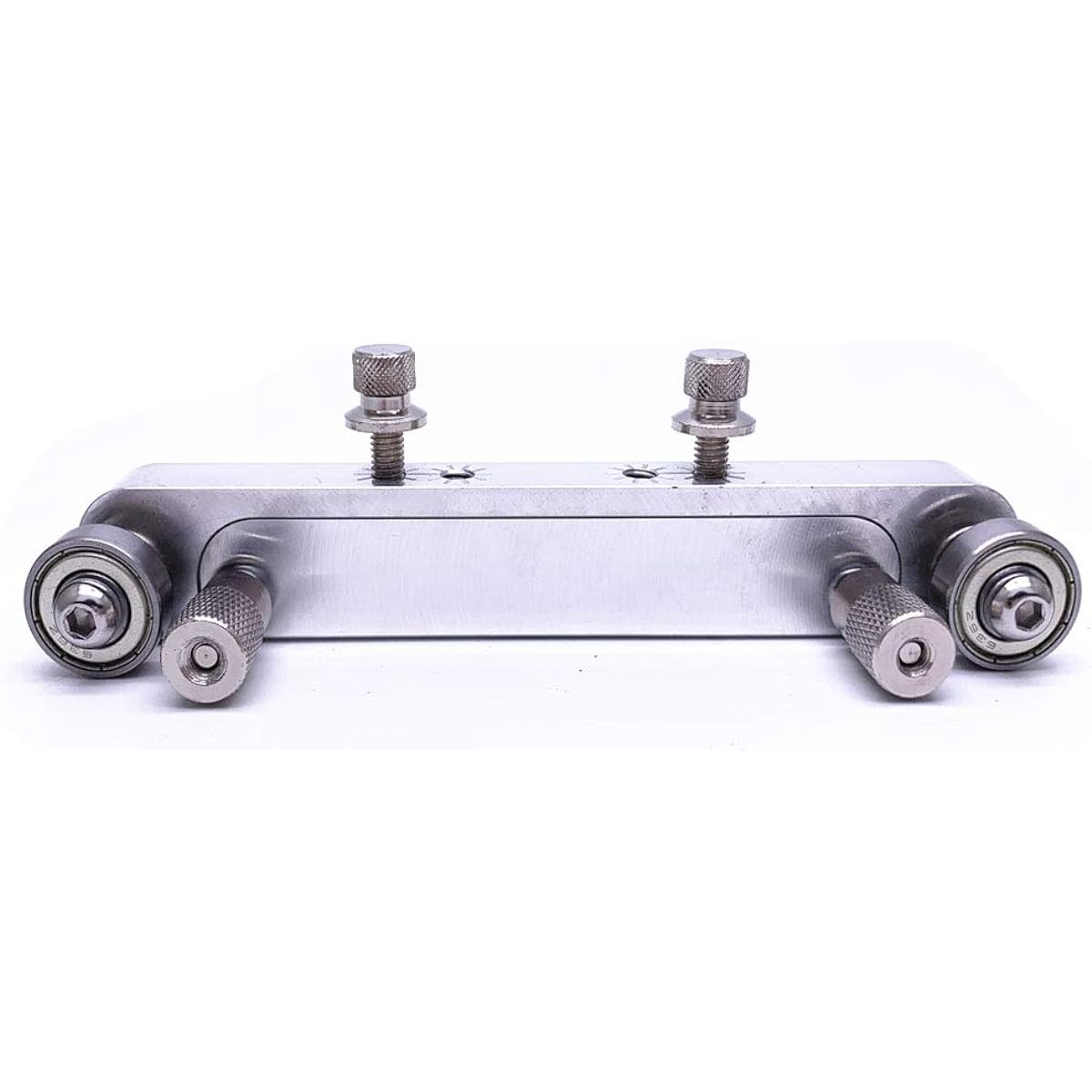 Jiayouy Adjustable Guitar Nut & Bridge Sander Lucier Tool for Electric Acoustic Guitar Bass Silver