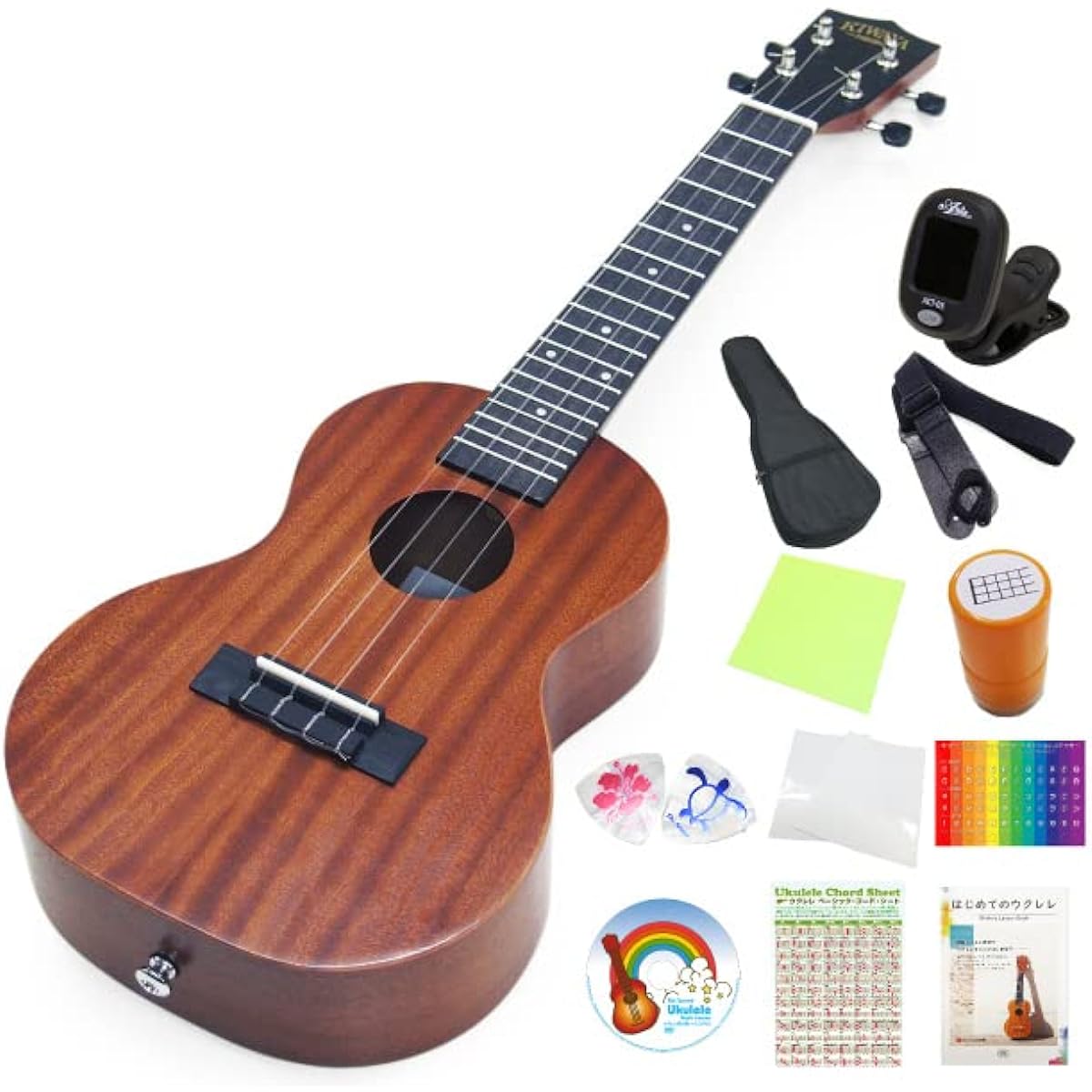 Kiwaya Ukulele KCU-1 Concert Ukulele SPS Special Introductory Set Kiwaya Ukulele Mahogany Ukulele [Famous] [Famous] [u]