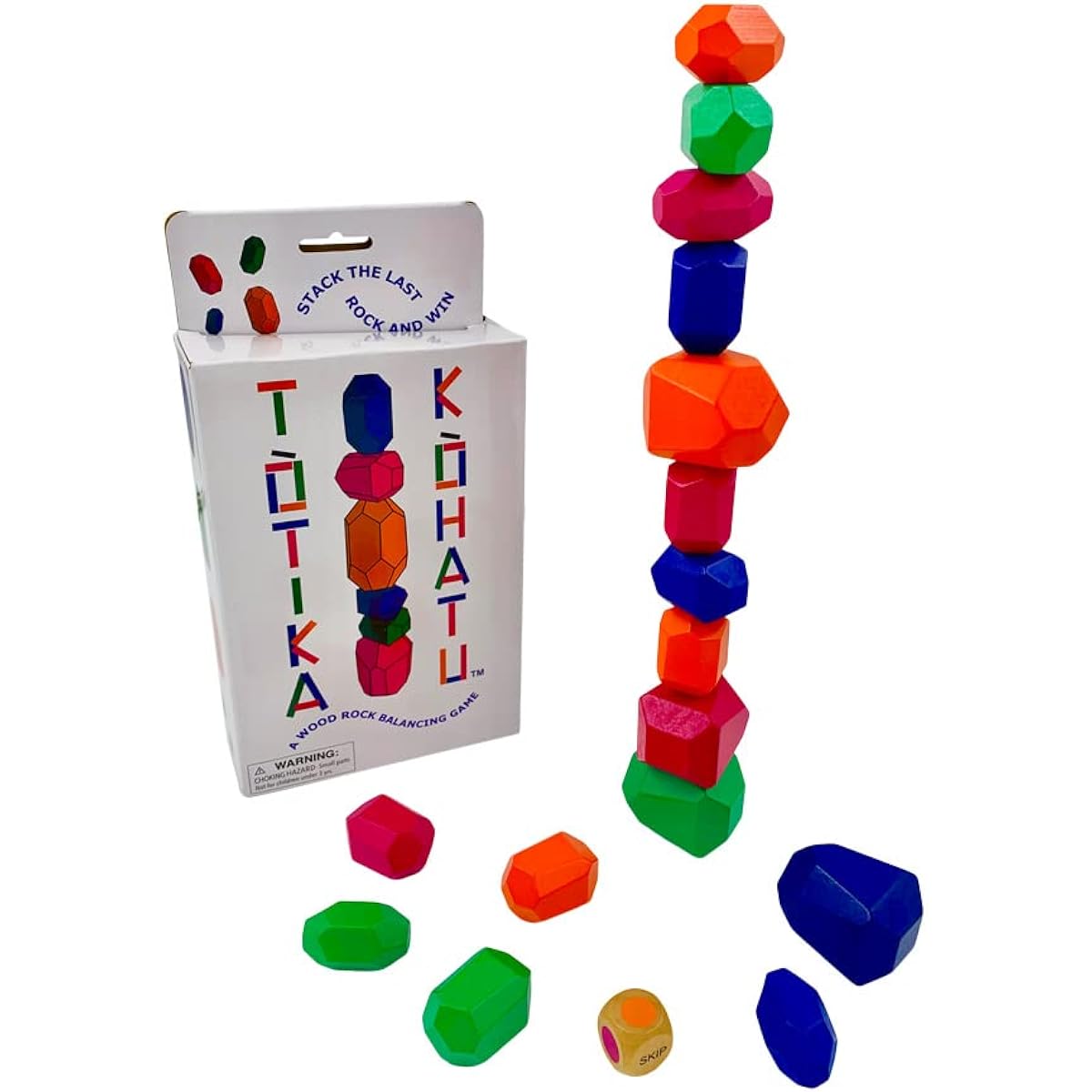 Totika Kohatu - Woods Rocks Stacking Balance Game