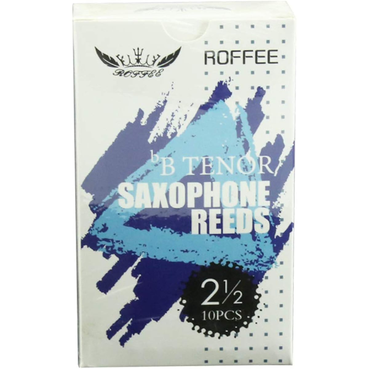 ROFFEE tenor sax saxophone reed strength 2.5,10 pieces/box, individually wrapped