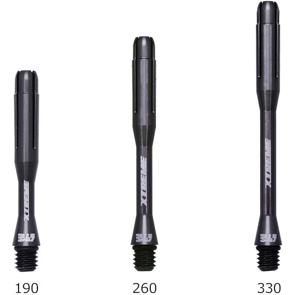YOSHIMURA BARRELS XTREME SHAFT Extreme Shaft Slim Slate Gray 190 Dart Shaft