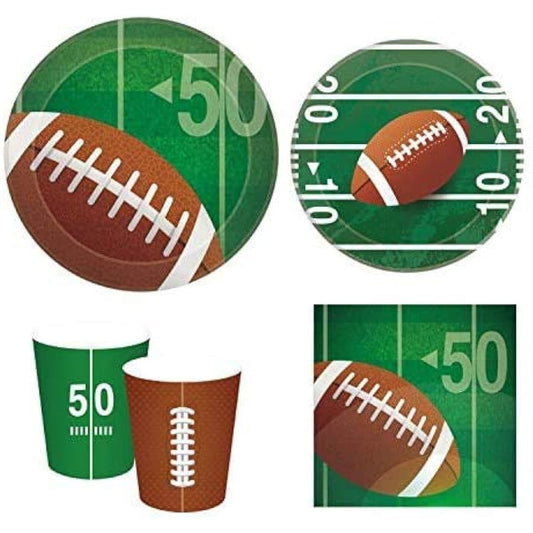 Anor WishLife Football Party Super Bowl Party Tegate Party Sports Party Picnic Home Party Celebration 16-181Pcs