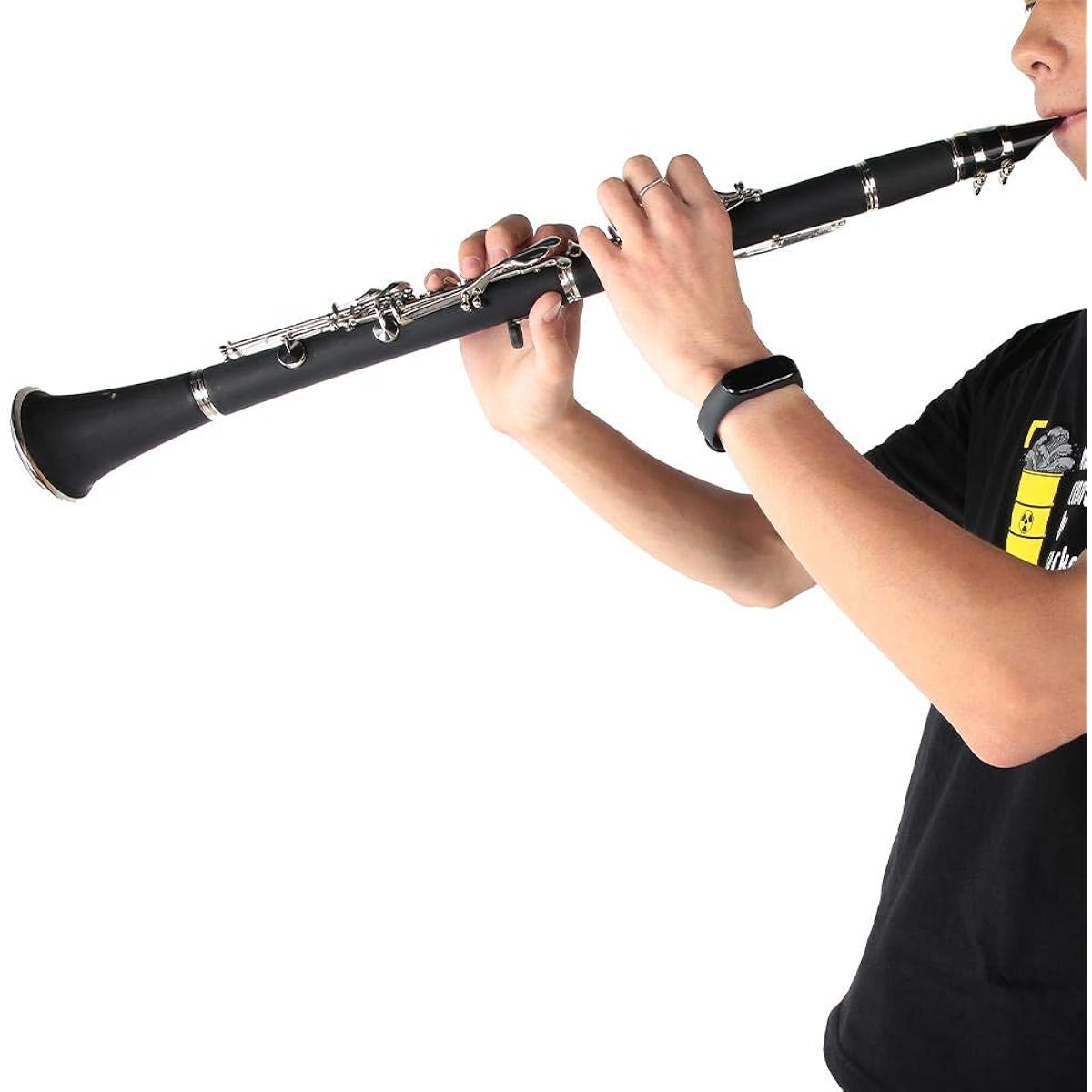 bB 17 Key Clarinet Bakelite Tube Clarinet with Strap Reed