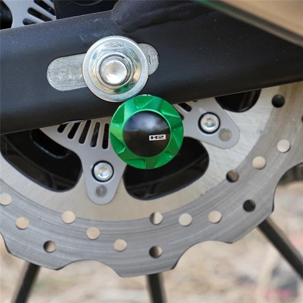 Bike Stand Screw Swing Arm 8mm Swing Arm Spool Slider Stand Screw Motorcycle Accessories For ZH2 Z H2 Zh2 ZH2SE 2019-2022 2021 (Color: Gold)