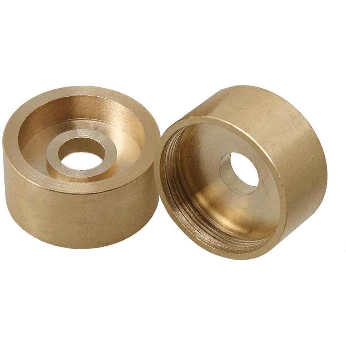 Jiayouy 9pcs Trumpet Valve Finger Button Valve Cap Screw Trumpet Repair Parts Gold