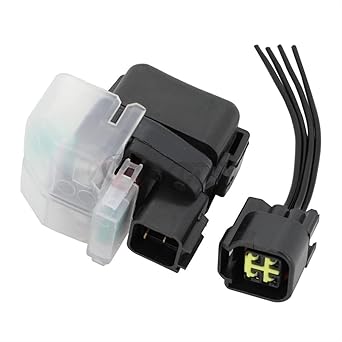 Motorcycle Starter Relay Motorcycle Electric Starter Solenoid Relay & Amplifier Plug Suzuki GSX1300BK B-King 2008-2010 Hayabusa 1300 GSX1300 2008-2019