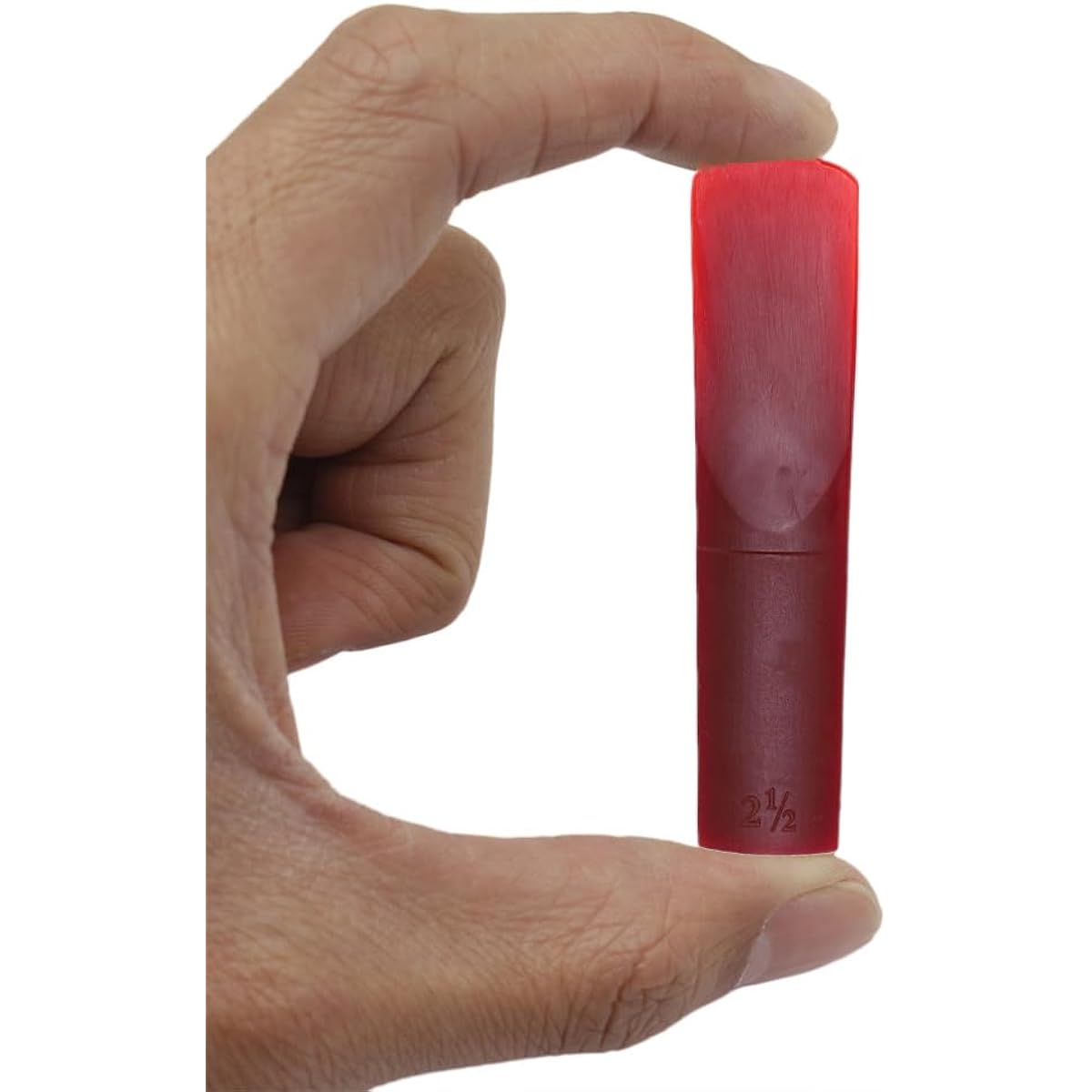 Alto Saxophone Reed Advanced Craft Resin Saxophone Completely Warm and Flexible Sound (Red) 3 Pieces