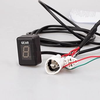 Speed Display Meter Motorcycle LCD Electronics 6 Speed 1-6 Level Gear Indicator Digital Gear Meter Yamaha FZ10 FAZER FZ 10 Tracer 700 900 EFI