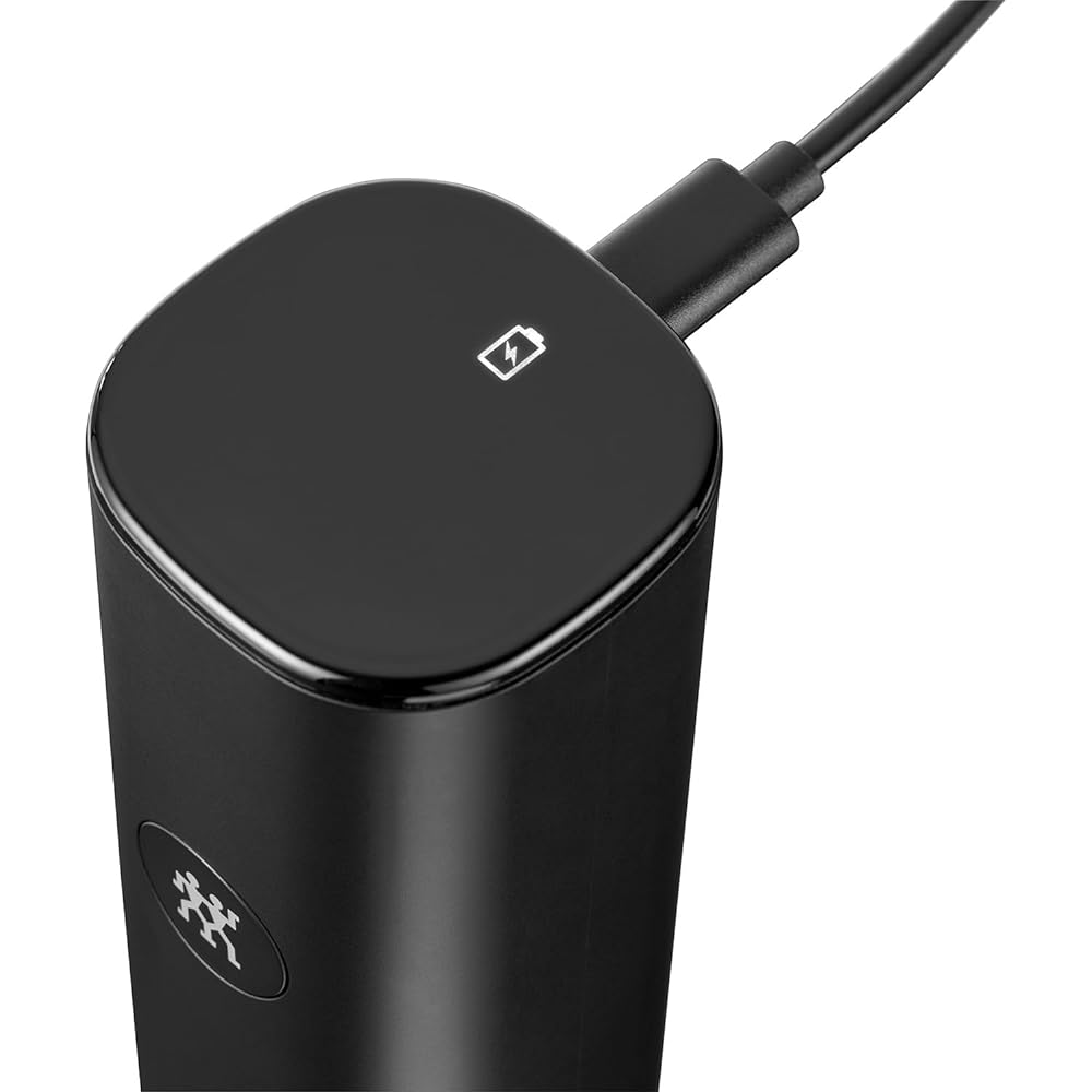 ZWILLING "Enfinigy Wine Opener" Wine Bottle Opener Cork Electric Automatic USB Rechargeable Foil Cutter Included [Authorized Japanese Product] Enfinigy Z1028-019
