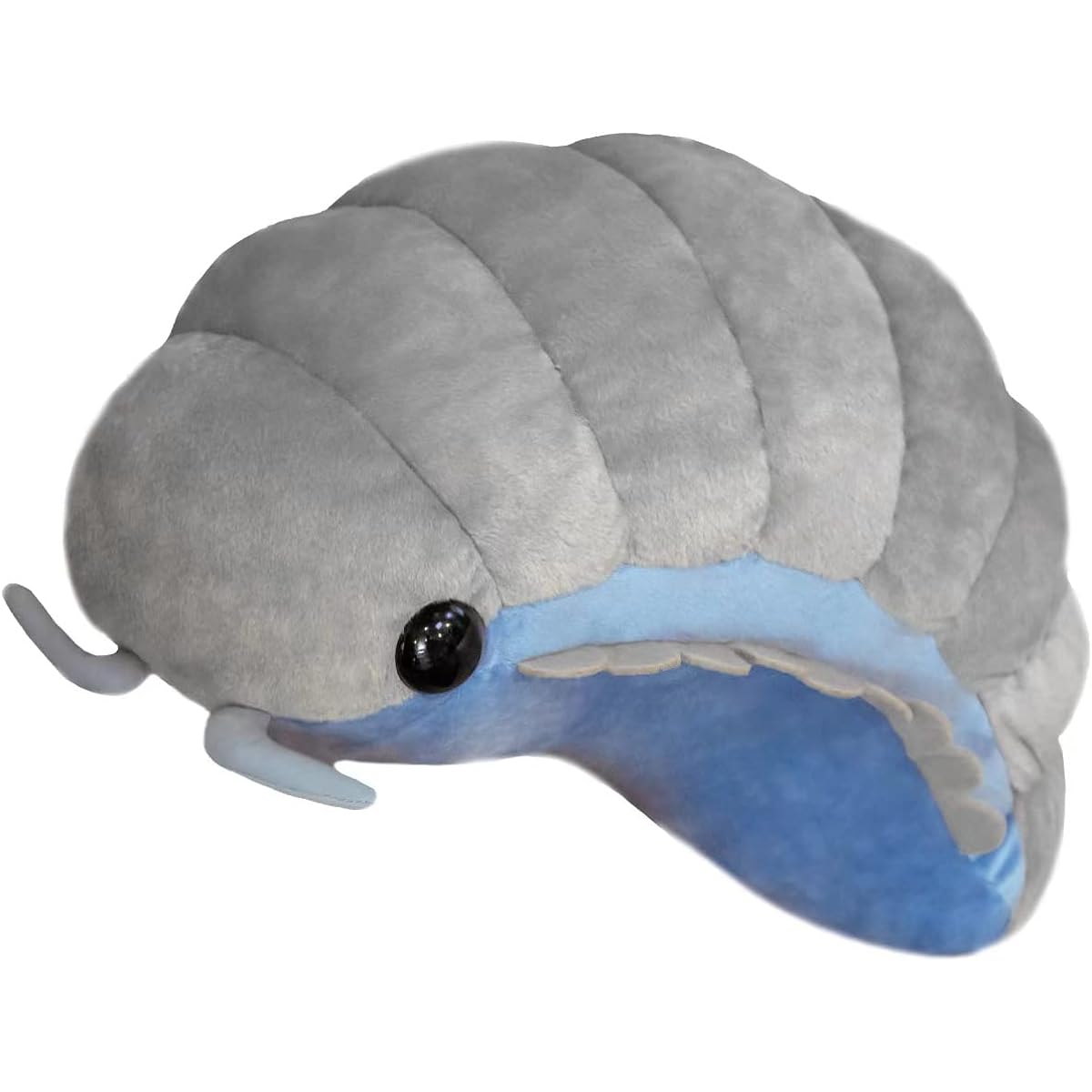 Hgplvxj Simulation Insect Plush Toy Pill Bug Stuffed Animal Pillow Birthday Christmas Gift for Kids (Grey, 12 Inch)