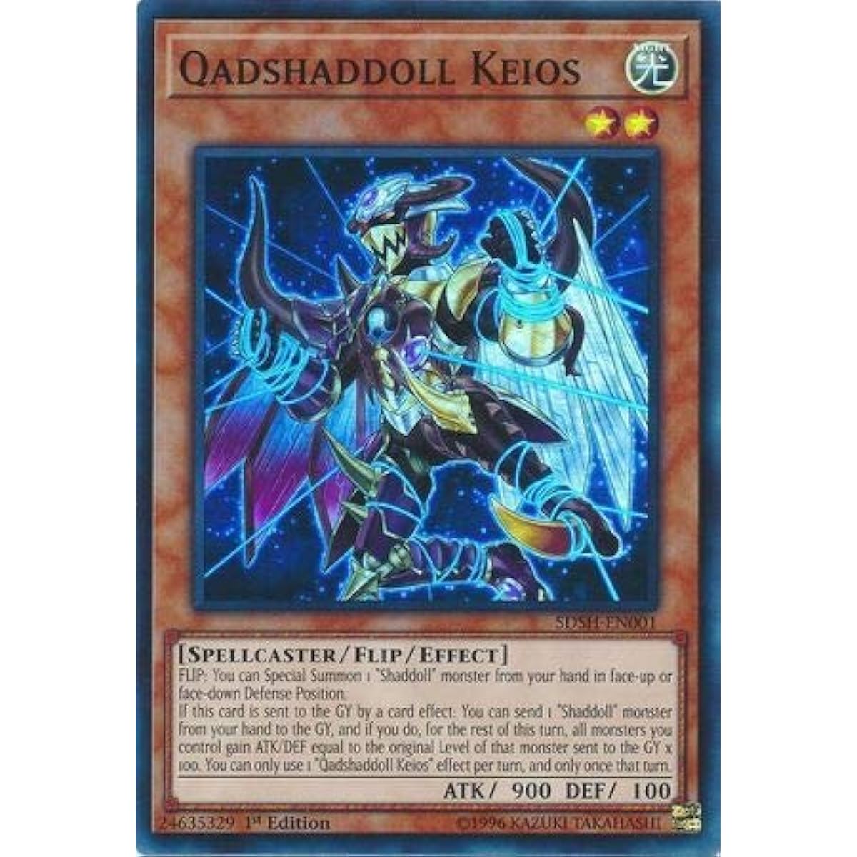 Cadsha Doll Chaos - SDSH-EN001 - Super Rare - First Edition.