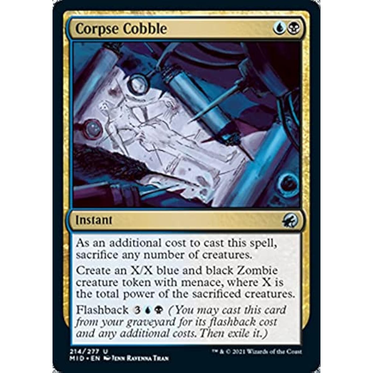 Magic: The Gathering - Corpse Cobble (214) - Foil - Innistrad: Midnight Hunt