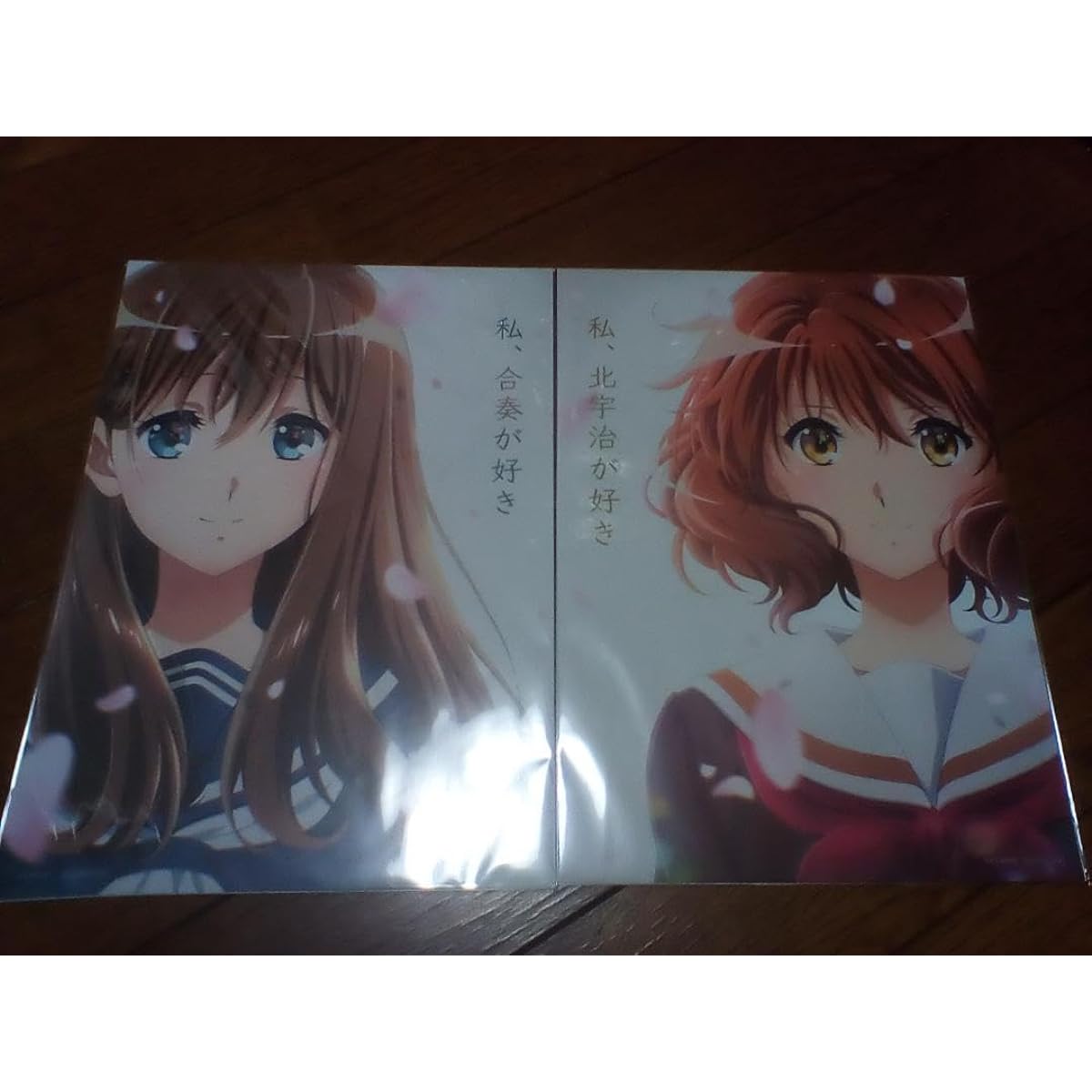 Sound Euphonium 5th week admission bonus visual board set of 2 RNNKY