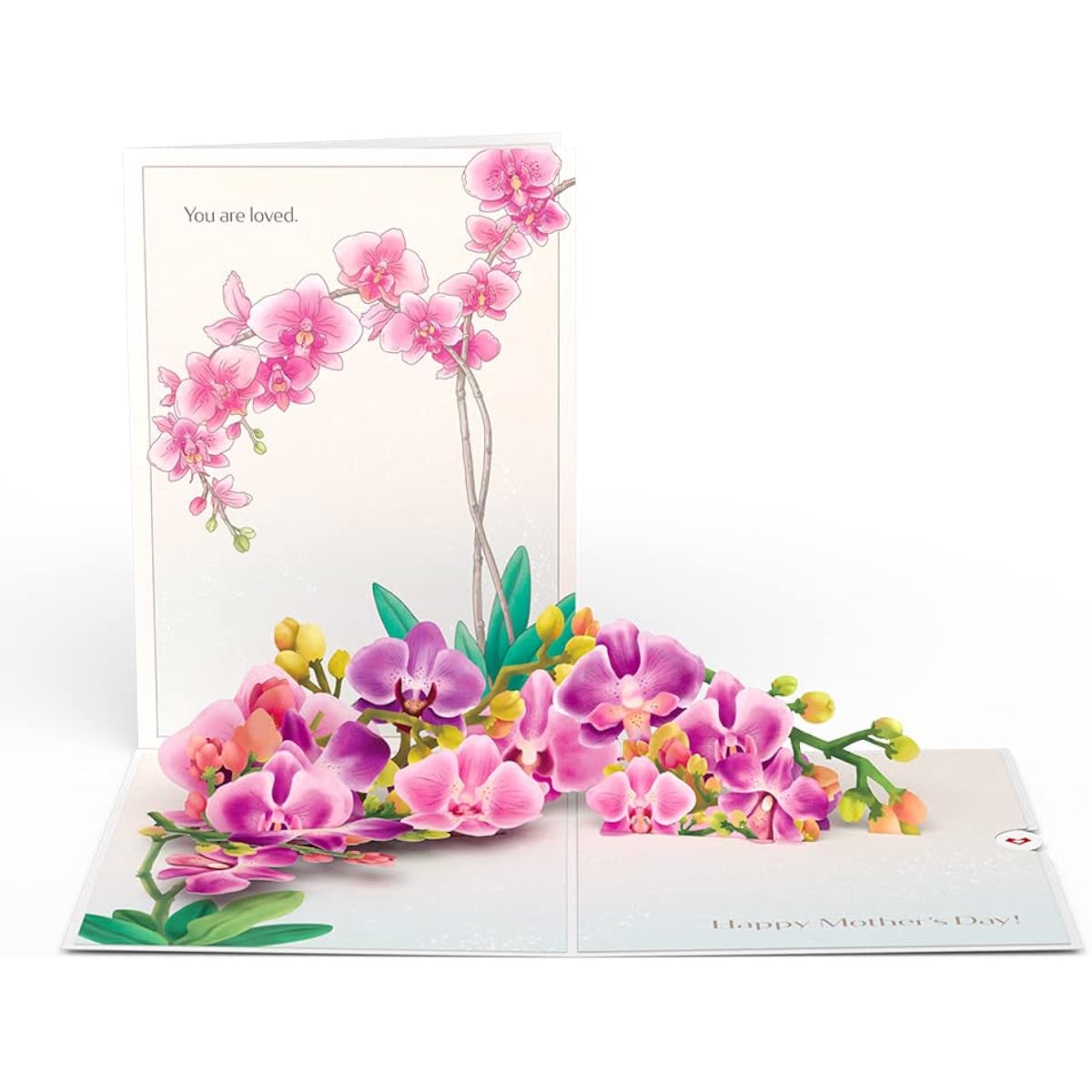 Lovepop For Mom Mother's Day Orchid Pop Up Card 5 x 7