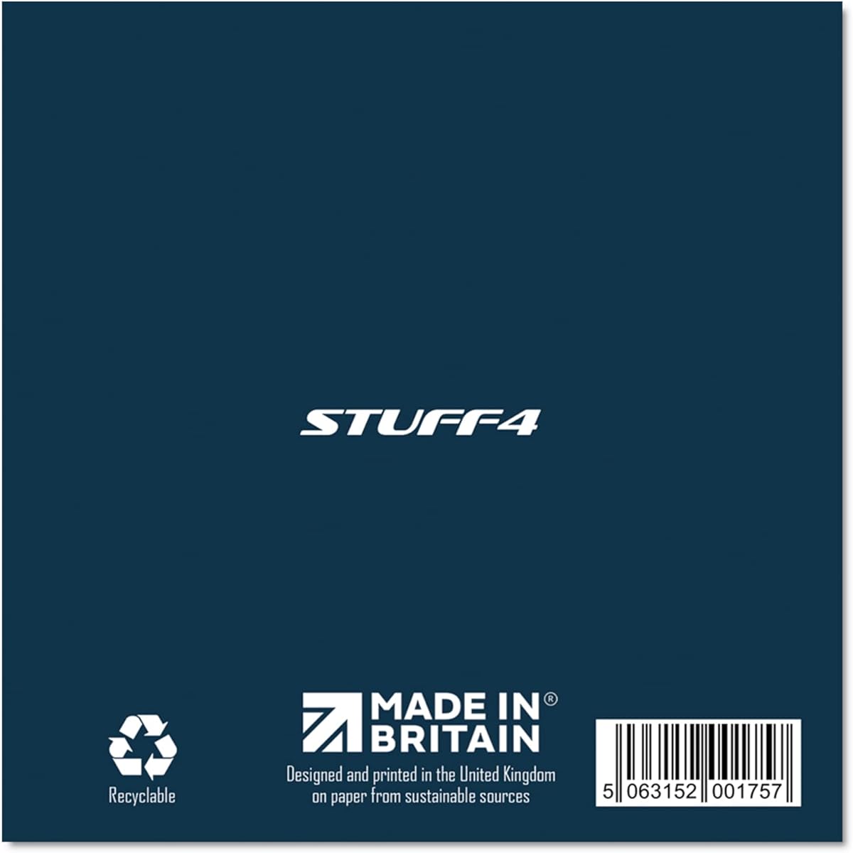 Fantastic 43rd Birthday Card for Brother - 43 Today & Fantastic - Birthday Gift for Brother from Sister 5.7 x 5.7 Inch Sibling Greeting Card Gift for Brother