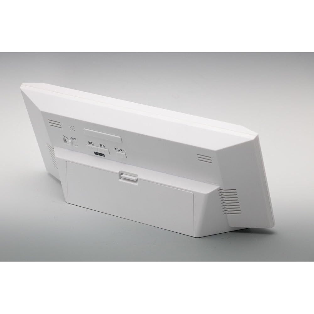 Seiko Clock Table Clock Alarm Clock Satellite Radio Digital Calendar Temperature and Humidity Display Alarm with Light SPACELINK GP501W