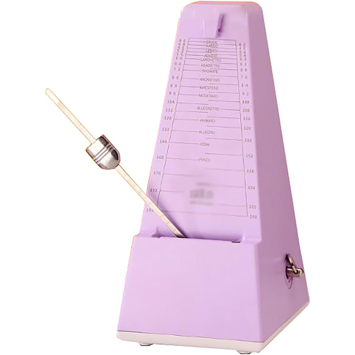 Metronome for playing musical instruments Piano Mechanical Guitar Kosho Violin Instrument Universal Easy to operate (Color: Purple, Size: 9x11.5x20.5cm)