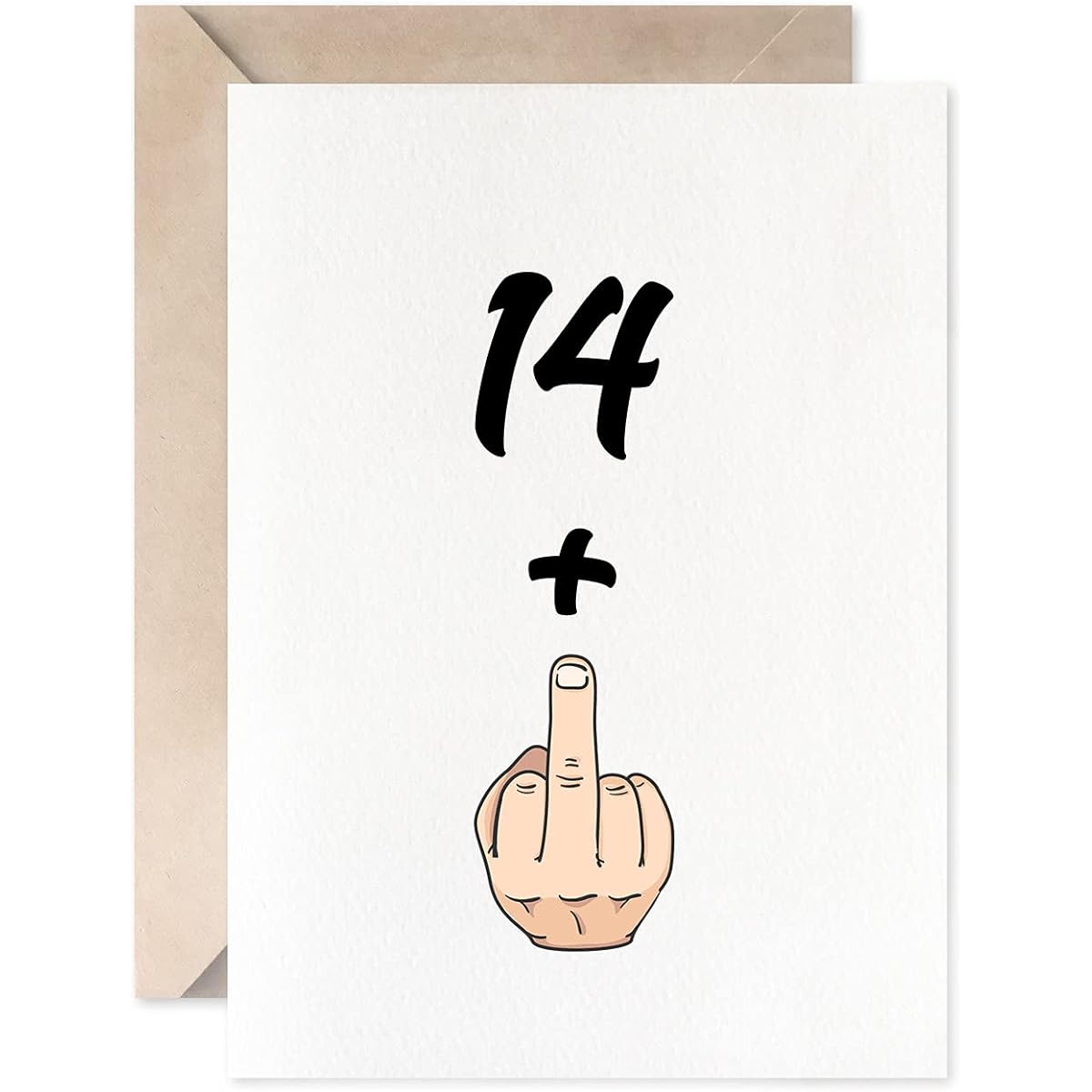 Funny 15th Birthday Cards 14+1 Cute 15th Birthday Gift Joke Cards for Girls or Boys
