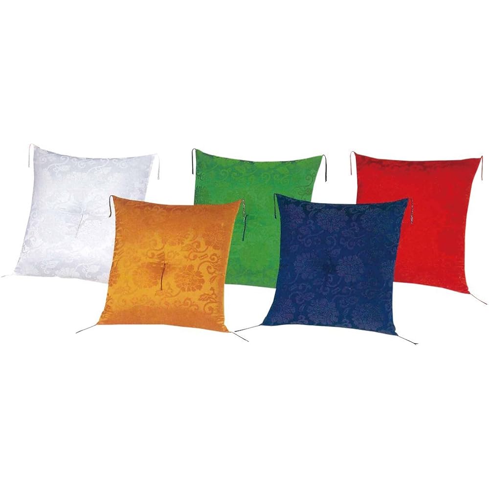 Made in Japan Kaloyan Donsu Celebration Zabuton 80 years old, 88 years old, 90 years old 67 x 68 ``Zabuton for memorial services, Buddhist altars, Buddhist altars, temples'' (yellow)