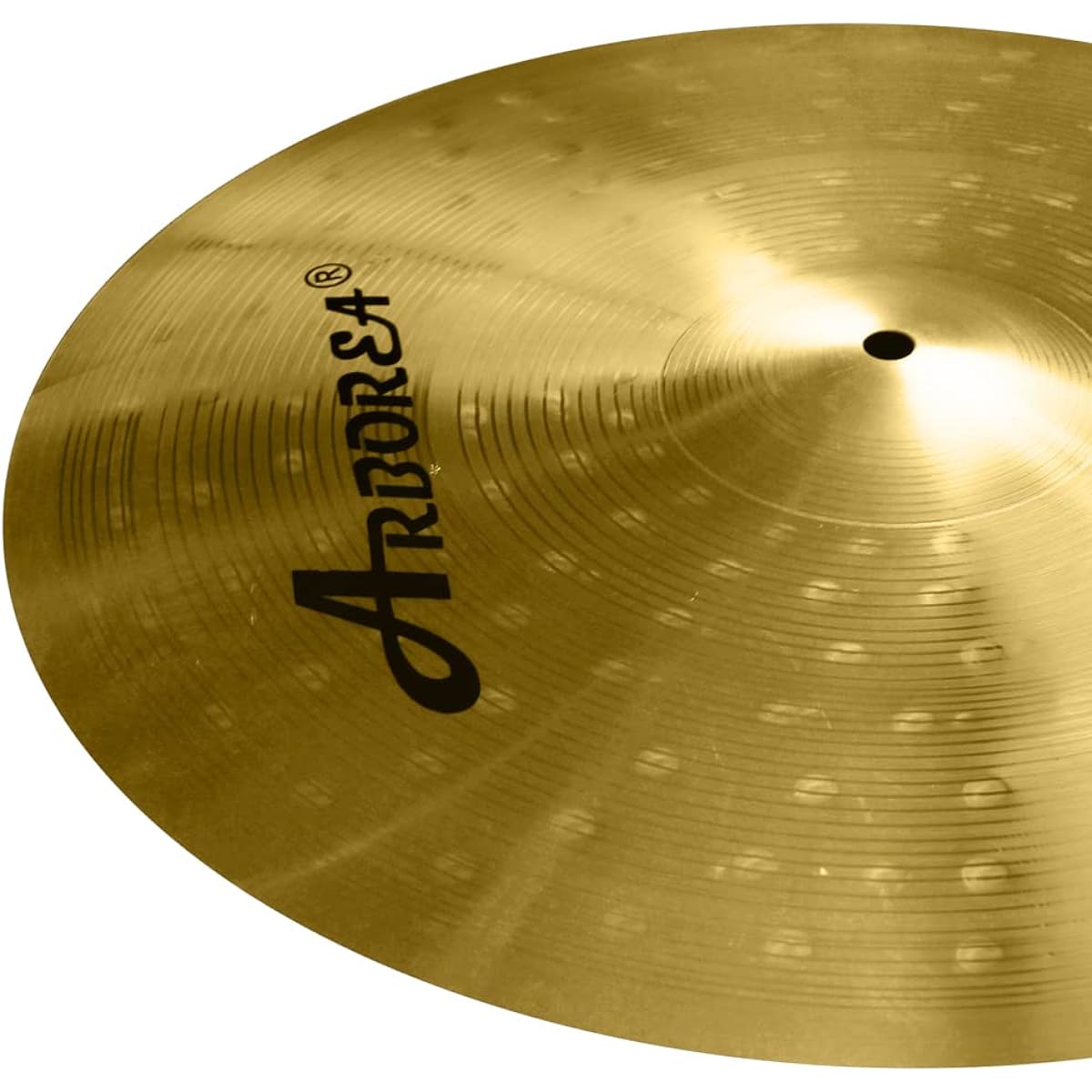 Arborea Cymbal Drum Cymbal Splash Crash Cymbal FHC Traditional Finish Pure Brass Drum Cymbal (10 Inch Splash)