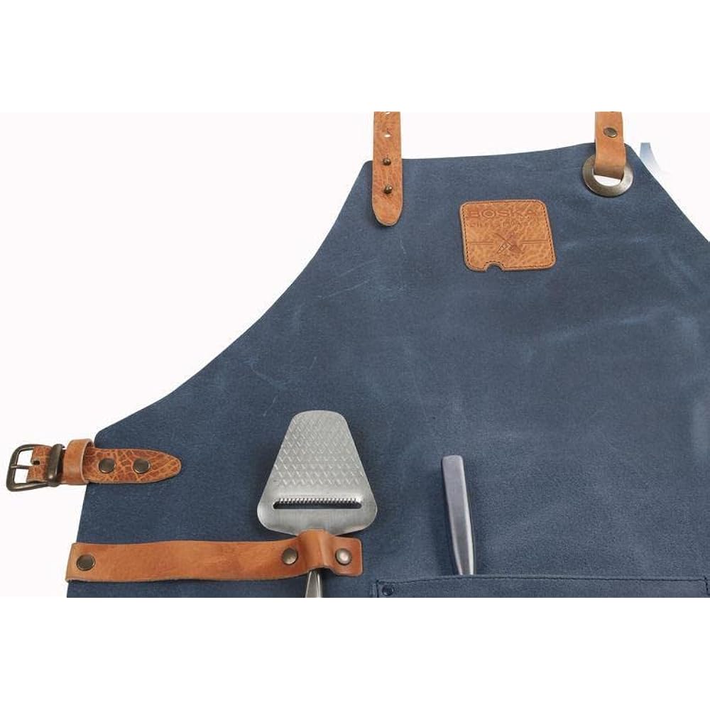 BOSKA Apron 710x113x112 mm Leather Apron Blue Mr. Smith 955054