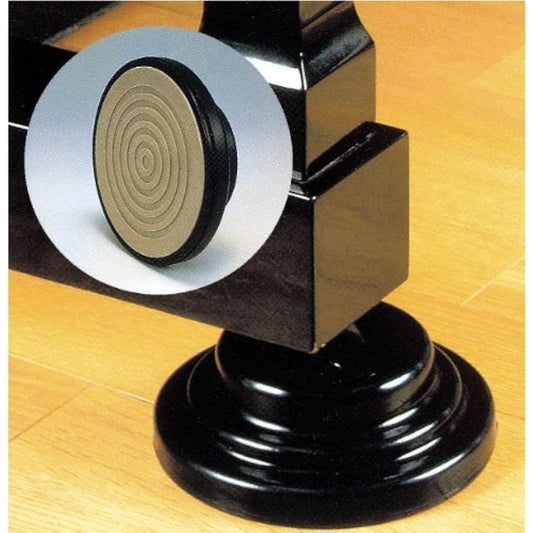 Piano Earthquake/Soundproofing Product Super Piano Stop for Upright Black