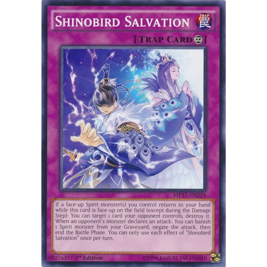Stealth Bird Salvation - MP17-EN224 - Common - 1st Edition