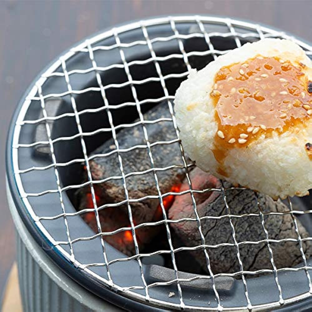 LOLO | Charcoal grill small black | Tabletop | Outdoor | Made in Japan | Solo grill |