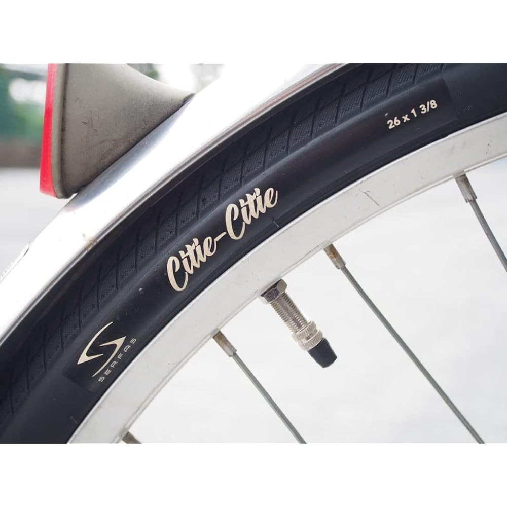 SERFAS Bicycle Tire Tube Set Citie-Citie 27 inches x 1-3/8