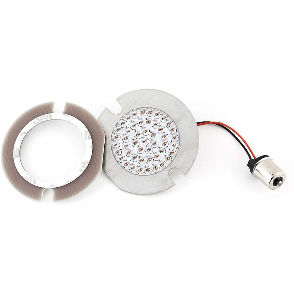 3 1/4" LED Turn Signal Flat Style Rear 1157 LED Turn Signal Kit for Harley-Davidson