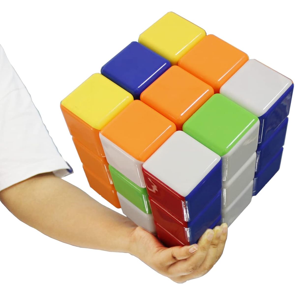 GoodPlay Heshu Super Big Size 18cm 3x3x3 Colorful Stickerless Speed Puzzle Magic Cube