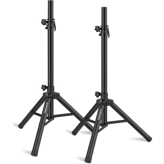 Vondynote Tripod Speaker Stand Pair PA DJ Short Tripod Speaker Stand Slim Mini Speaker Stand