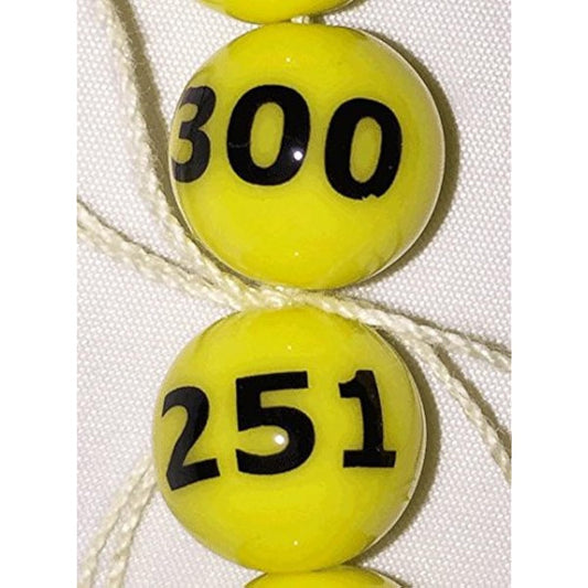 Printing [Numbered lottery balls, yellow (251-300), set of 50] Garapon lottery machine, lottery balls for lottery machines, lottery balls for Garapon lottery machines, lottery balls for Garagara lottery machines, Japan VCS Co., Ltd. nationwide
