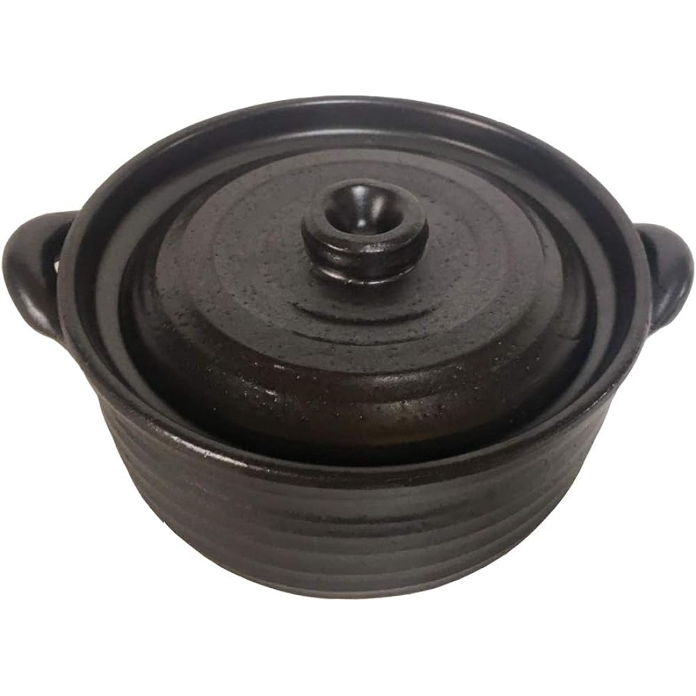 IH compatible clay pot IH multi rice cooker 4 cup rice cooker (double lid)