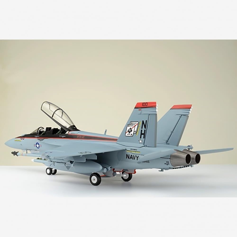 JCW 1/72 F/A-18F US Air Force VFA-41 Black Aces NH100 Completed Product