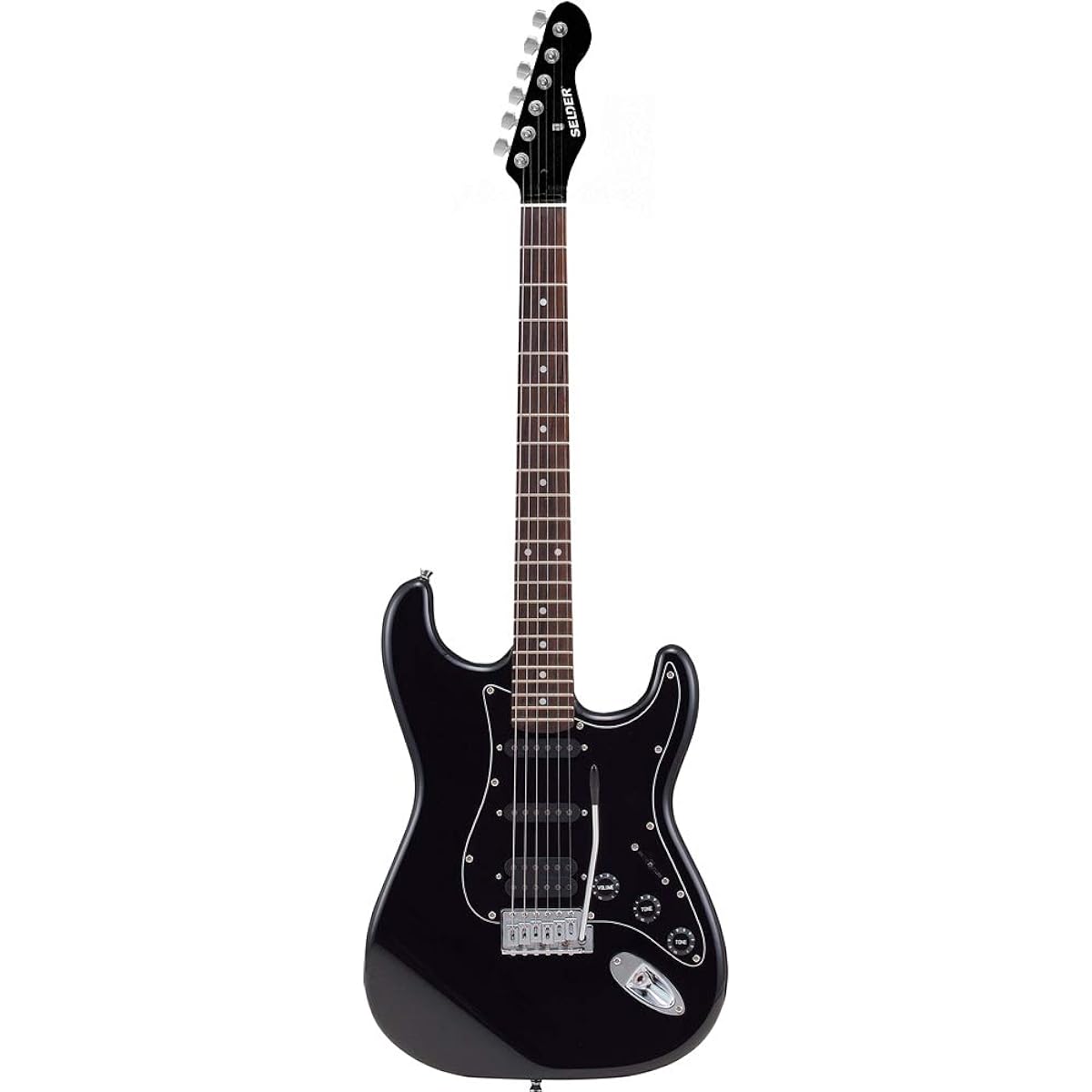 SELDER Electric Guitar Stratocaster Type Sakura Musical Instruments Original STH-20/HBK