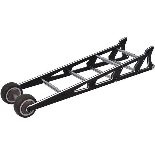 Traxxas Drag Slash Bandit Rustler Slash VXL 2WD traxxas Drag Upgrade with Aluminum Wheel Bar Mount (Black)