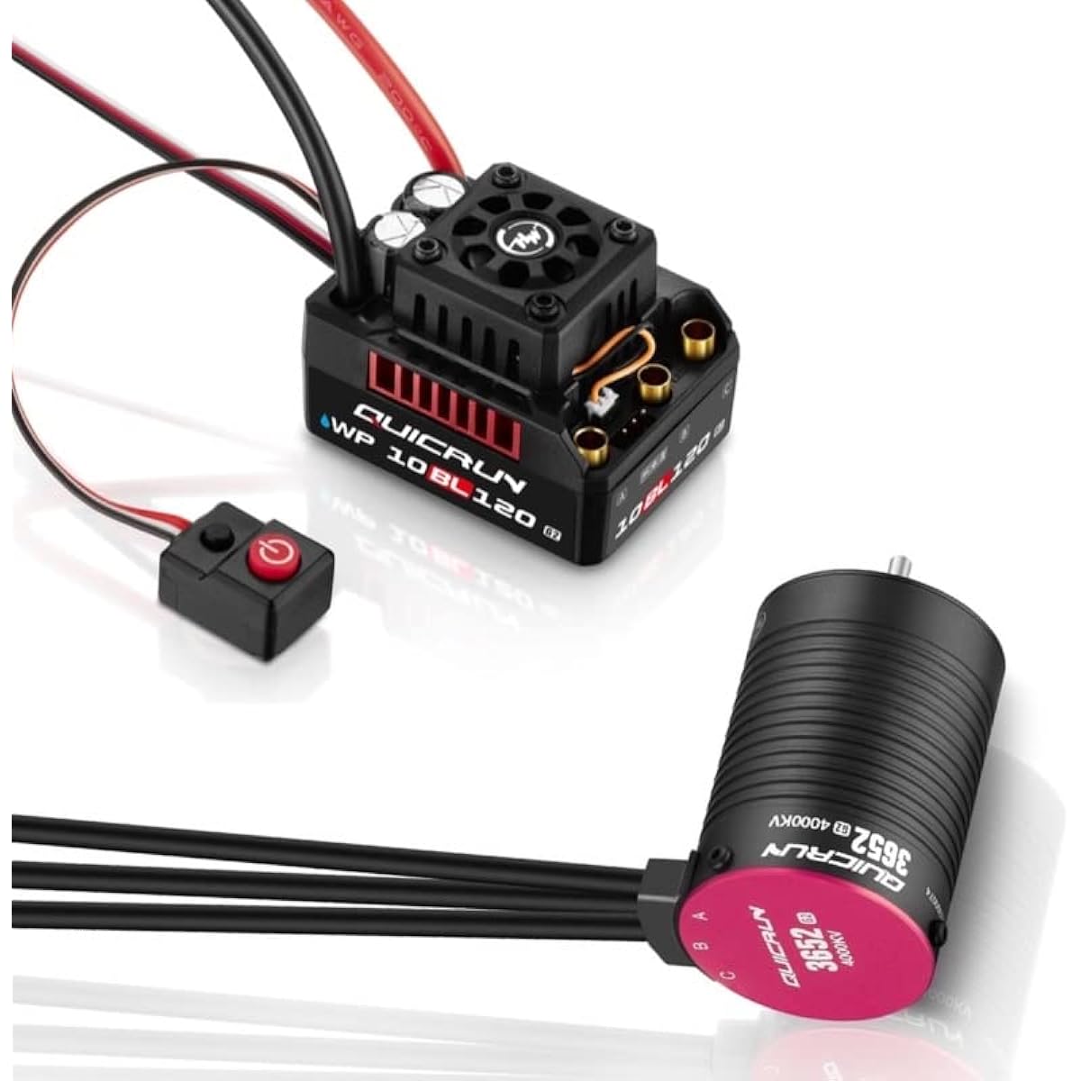 HOBBYWING Quicrun 10BL120 G2 & 3652SL G2 Combo (QR10BL120 G2 &3652SL 4000KV G2)