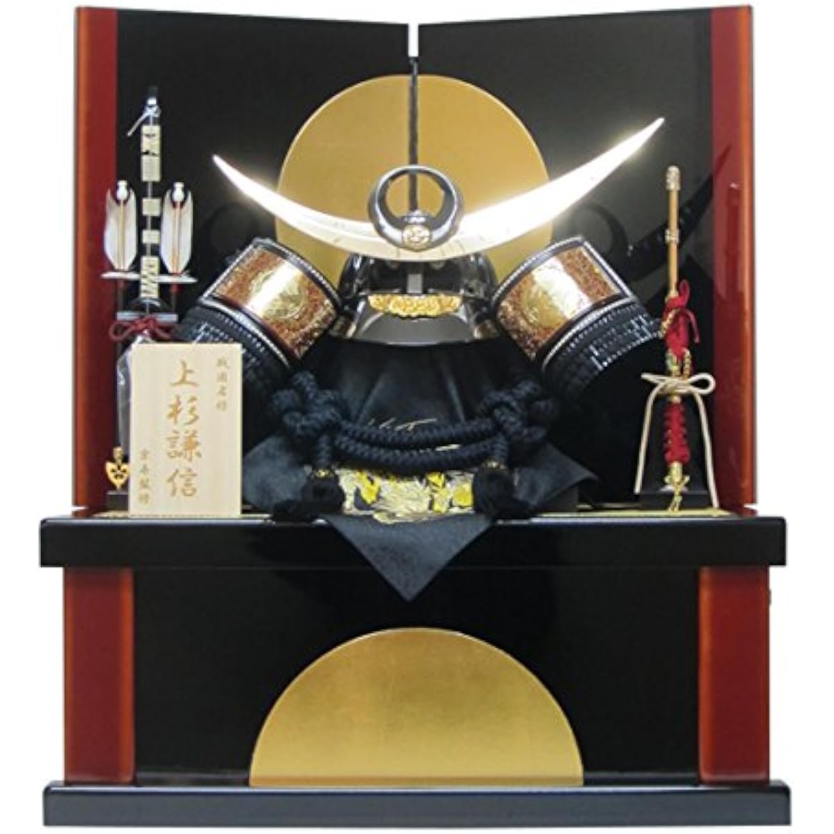 Kyoju Helmet Storage Decoration YN05GTKS Kenshin Uesugi Storage Decoration May Doll Uesugi Helmet 25th Helmet Decoration
