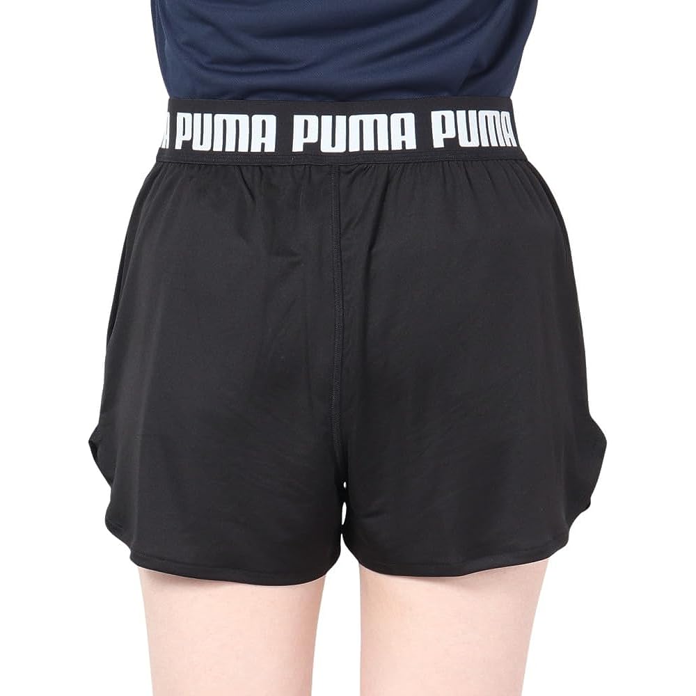 PUMA 523610 Women's Training Absorbent Quick Drying Shorts TRAIN ALL DAY Knit 3 Inch Shorts