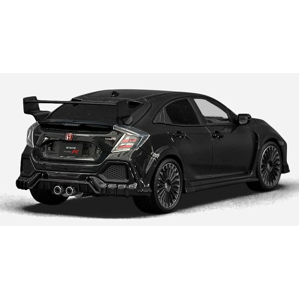 POP RACE 1/18 FK8 Civic Type R Black Completed Product PR18-FK8M-BLK