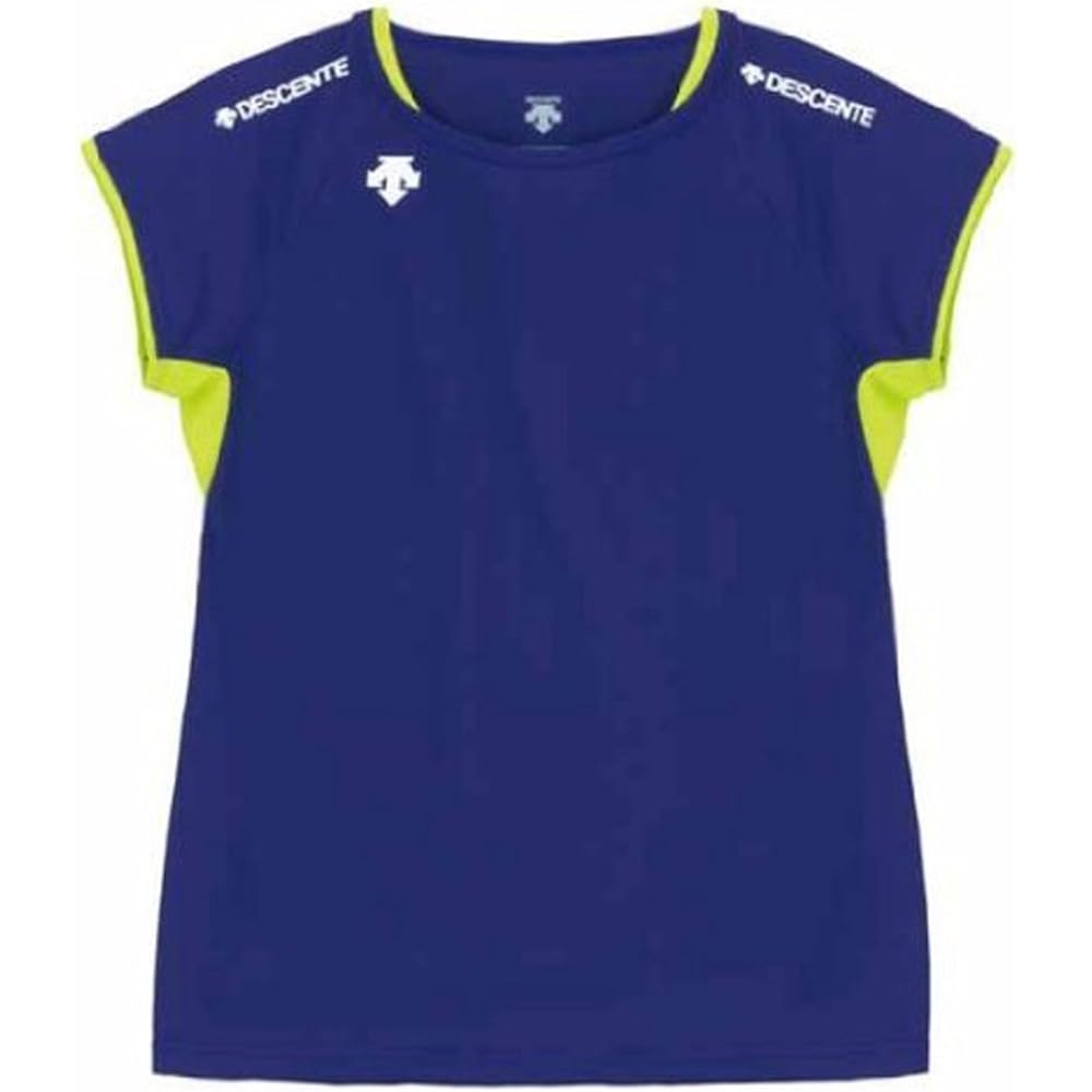 DESCENTE T-shirt Volleyball Practice Practice Sweat Absorbent Quick Drying Club Activities Team Secondary Women's