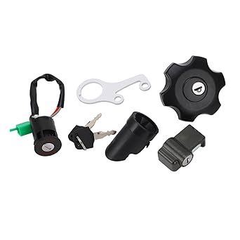 37000 29820, Ignition Key Switch Gas Cap Lock Set Rugged Motorcycle Ignition Key Switch Long-Term Use DRZ400SM 2005-2009 2020
