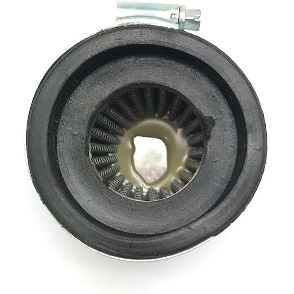 58mm-60mm 2 Layer Steel Net Gauze Motorcycle Clamp-On Air Filter Cleaner Spare Parts Replacement